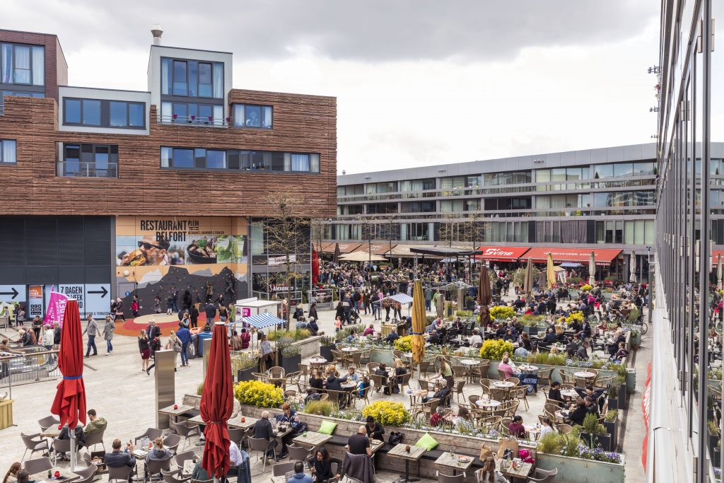 THE BELFORT SQUARE FROM A BLEAK SQUARE TO A BOOMING RESTAURANT HUB