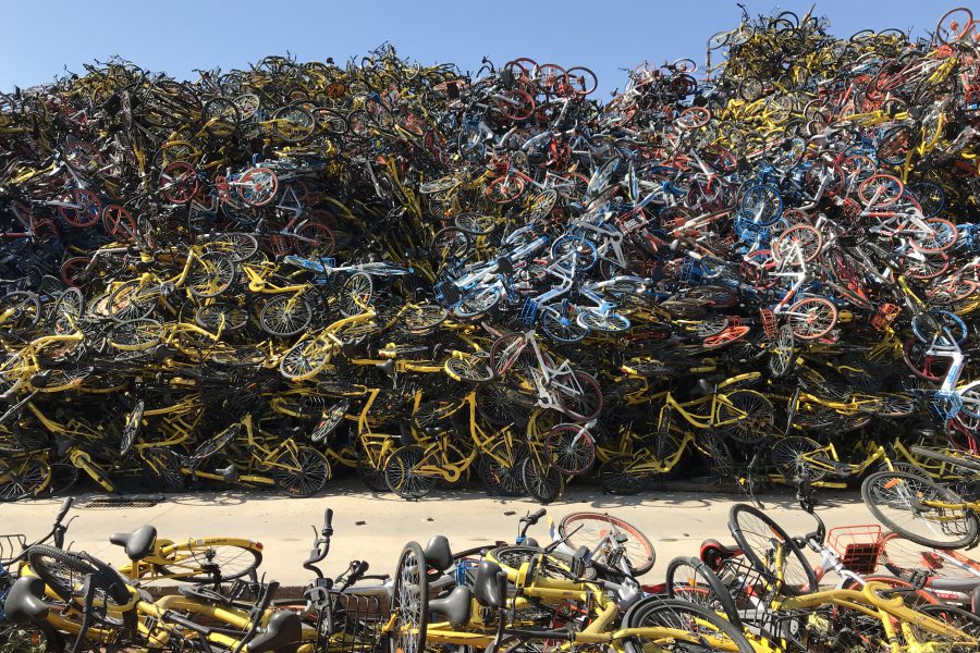 Dockless Bikeshare Revolution in China - The City at Eye Level